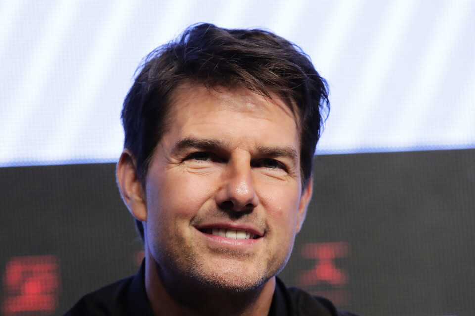 Tom Cruise jobbar på en film som, om allt går vägen, ska spelas in i yttre rymden, enligt tidningen Deadline. Arkivbild.