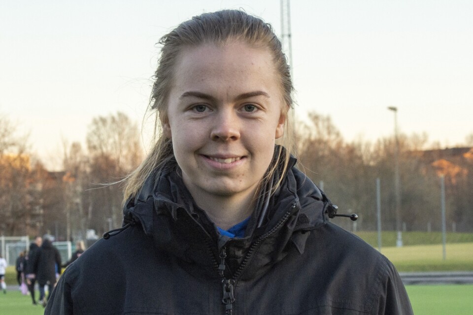 Elin Nilsson fick chansen på topp – och gjorde mål – när Växjö DFF 4–1-besegrade RC Rosengård.