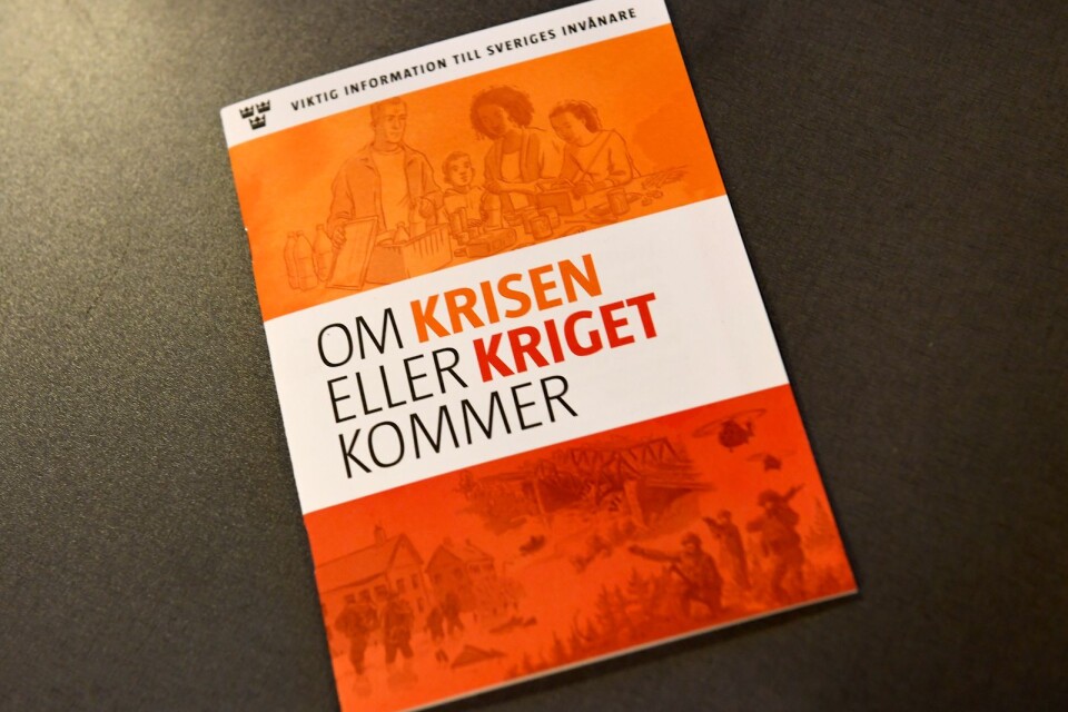 För fyra år sedan skickade MSB ut broschyren "Om krisen eller kriget kommer" till 4,8 miljoner svenska hushåll.