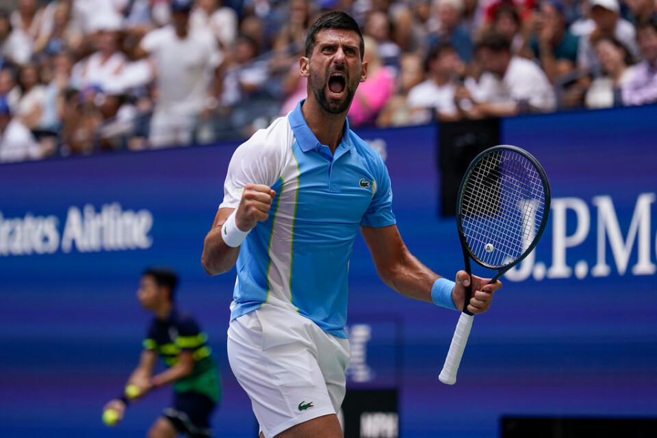 Novak Djokovic är klar för semifinal i US Open.