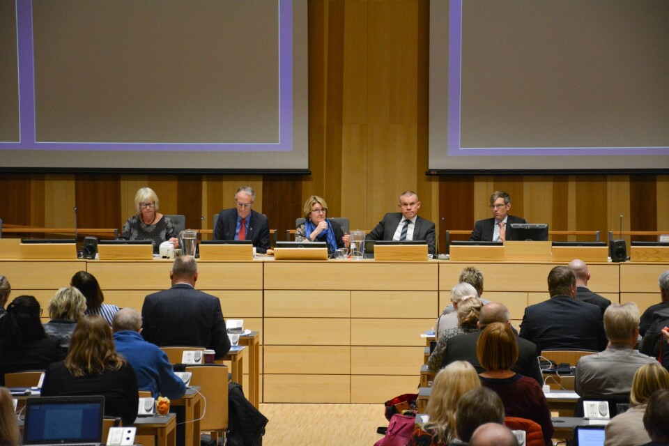 Annika Annerby Jansson (i mitten) tror att mötet kommer att kunna hållas, även om regeringen sagt nej till folksamlingar över 50 personer.