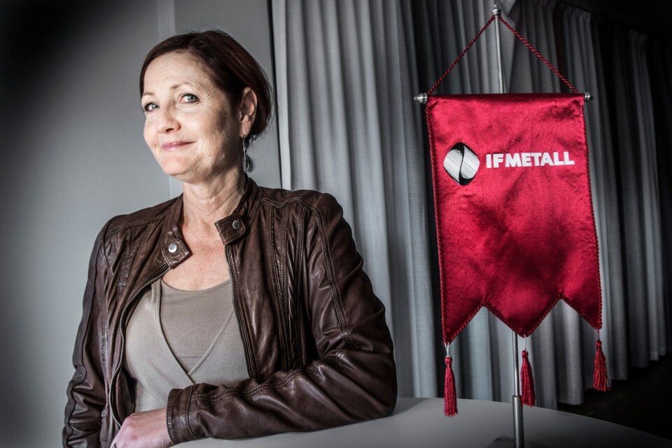STOCKHOLM 2017-05-17
Marie Nilsson är sedan förra våren ordförande i IF Metalls ordförande.