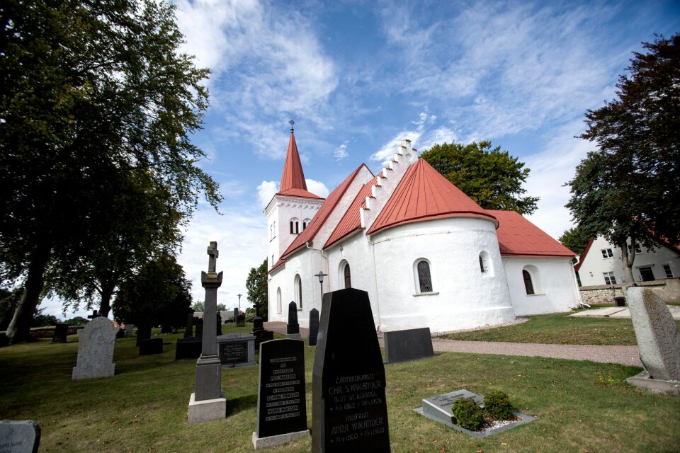 Stora Köpinge kyrka.
