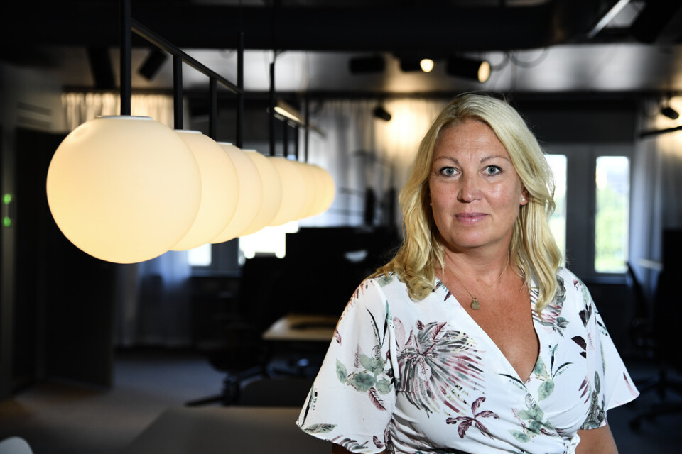 Johanna Jaara Åstrand, ordförande för Lärarförbundet, kallar det förebyggande smittskyddsarbetet i skolorna för ett hån. Arkivbild
