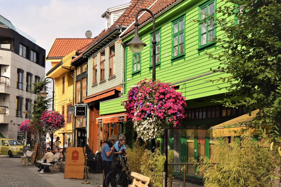 Färggatan i Stavangers gamla stan är bara en del i helheten som gjorde Stavanger till Europas kulturhuvudstad år 2008 tillsammans med Liverpool.