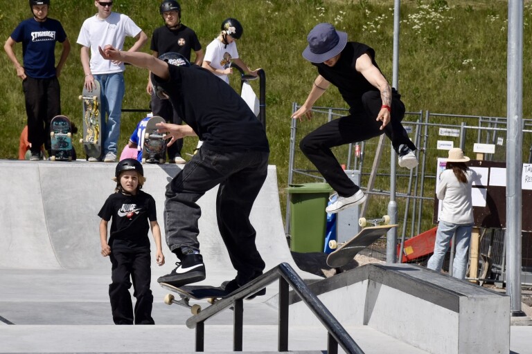 TV – Här invigs Ronnebys nya skatepark med ett trickhopp: ”Gåshud!”