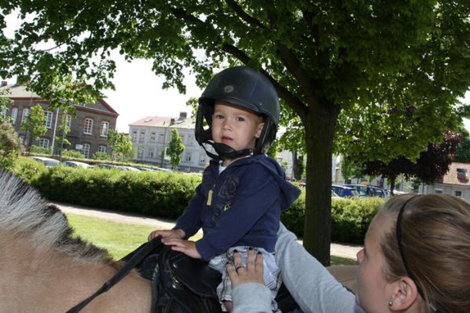 Tristan Marriot, 2 år från Ystad
