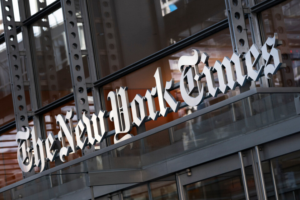 The New York Times köper spelet "Wordle". Arkivbild.