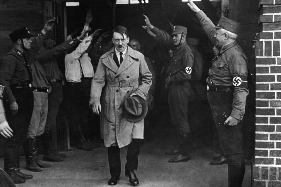Adolf Hitler i München, december 1931.