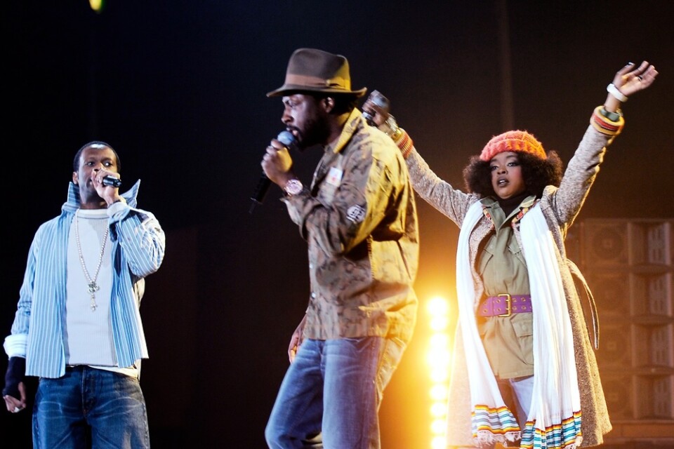 Pras Michel, Wyclef Jean och Lauryn Hill är redo för en återföreningsturné. Arkivbild.