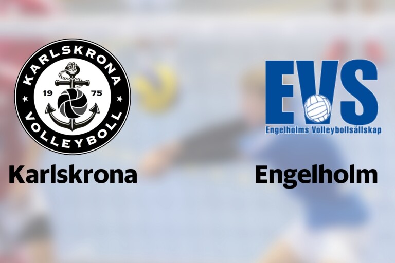 Match igen när Karlskrona tar emot Engelholm E