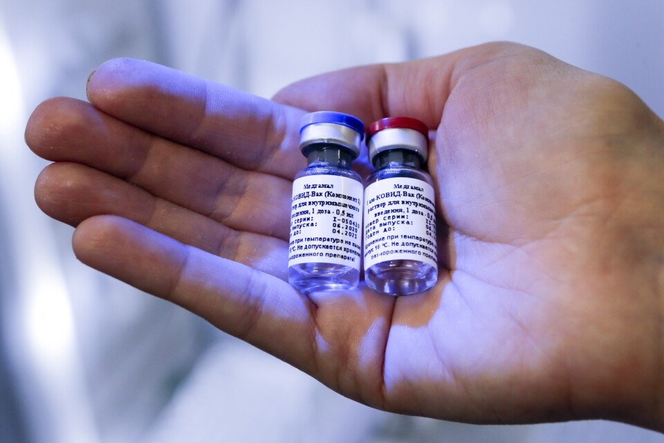 Det nya vaccinet har utvecklats vid Gamaleja-institutet. Bilden kommer från den statliga fonden RDIF, som finansierar vaccinet.