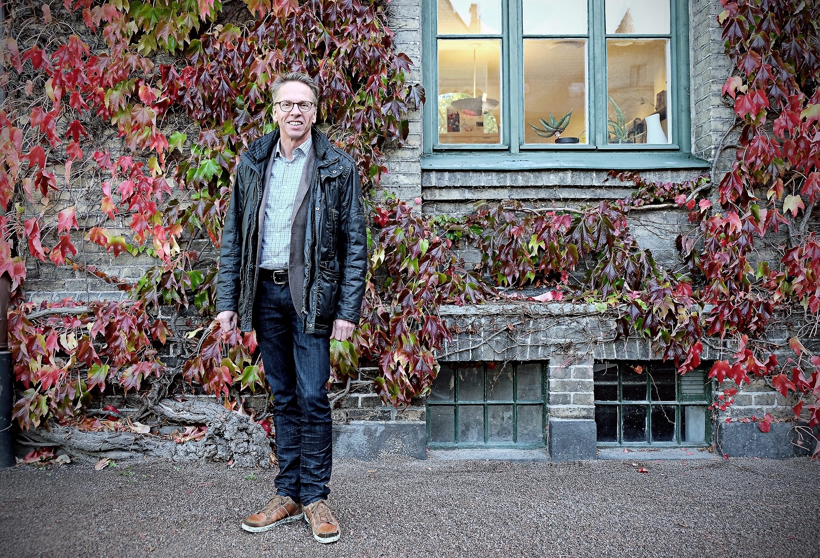 Johan Ascard, ordförande i Skånes stamningsförening, vill lyfta stammande personers situation. 
Foto: Oscar Schau