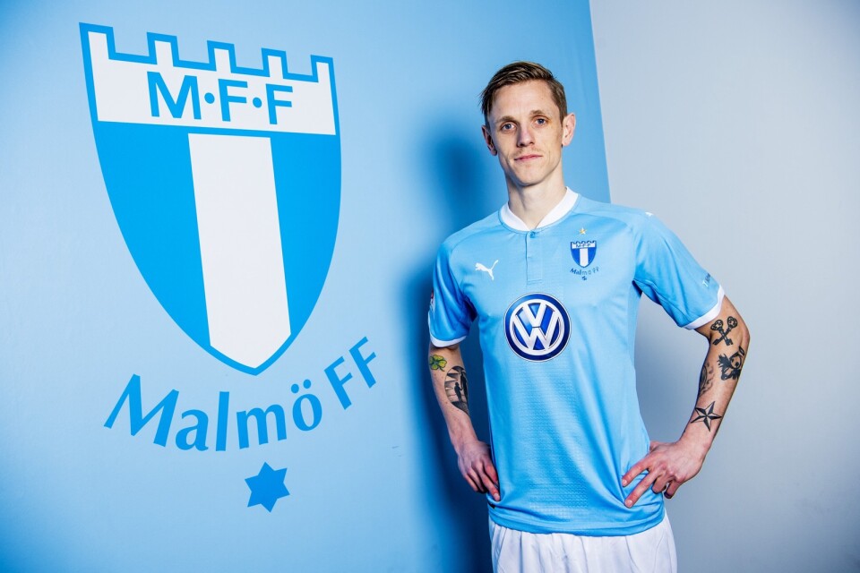 180112 Malmö FF presenterar Sören Rieks som ny spelare den 12 januari 2018 i Malmö.
Foto: Christian Örnberg / BILDBYRÅN / Cop 166