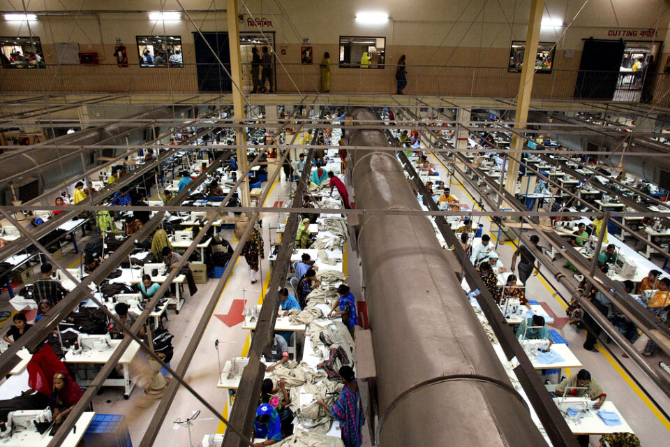 Textilfabrikerna i Bangladesh öppnar igen. Arkivbild.