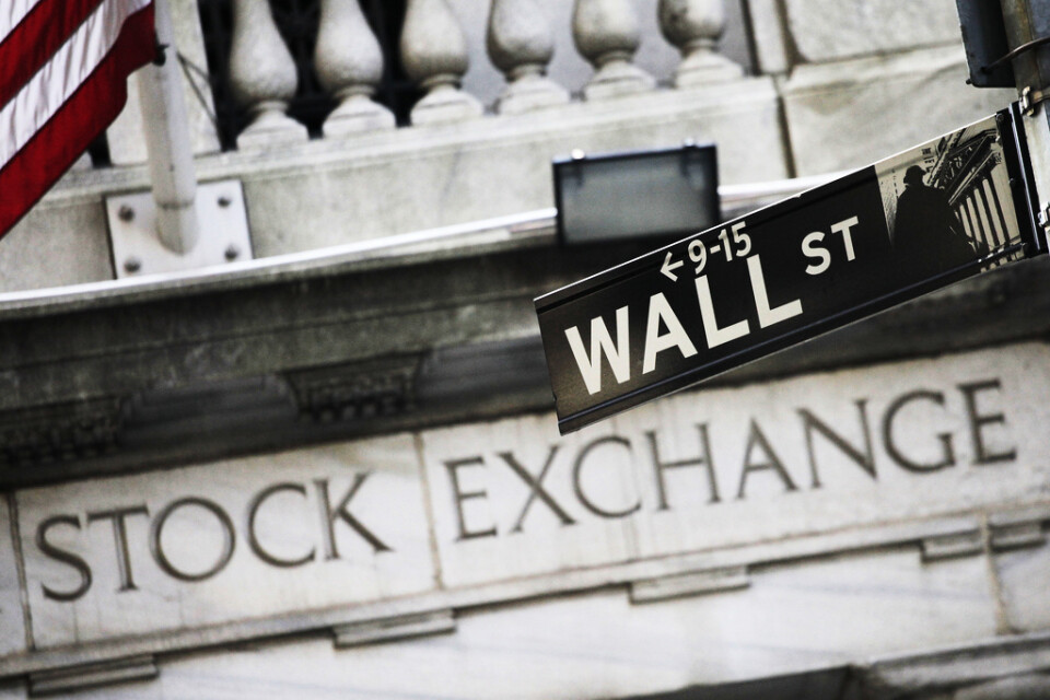 New York-börsen gick ned på fredagen – efter fyra dagars uppgång. Arkivbild.