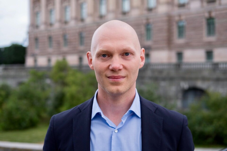 Niklas Wykman (M), skattepolitisk talesperson