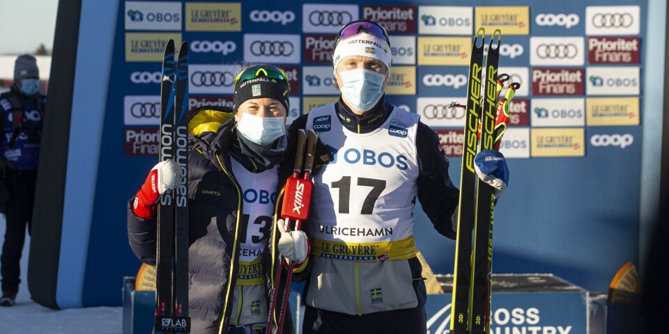 Lagkompisarna från Falun-Borlänge vann båda två i Ulricehamn.
