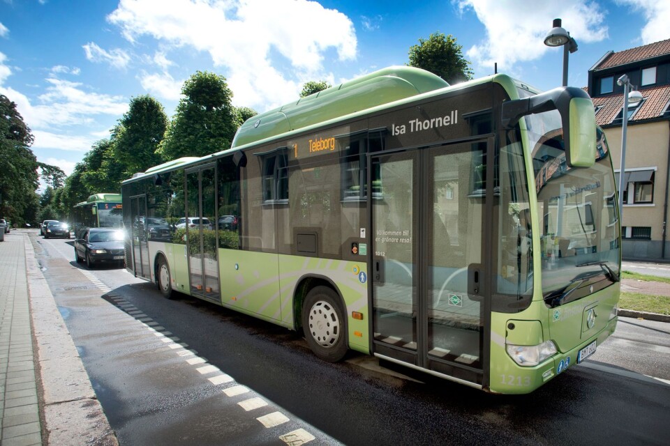 Jan-Erik Davidson vill se bussar med vätgas och bränsleceller.