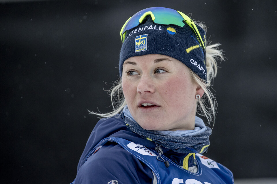 Sprintstjärnan Maja Dahlqvist är ett svenskt medaljhopp inför OS i Peking. Arkivbild.