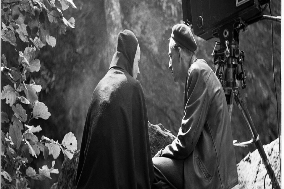 Ingmar Bergmans "Det sjunde inseglet" är en av filmerna som SF Anytime visar för70-plussare. Arkivbild.