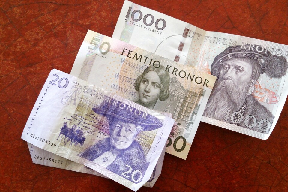 Miljoner i gamla sedlar fick inte lösas in hos Riksbanken. Arkivbild.