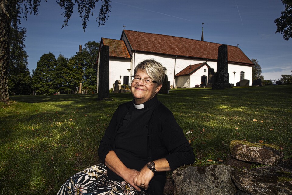 Carolina Davidson är kyrkoherde Ulricehamns pastorat.