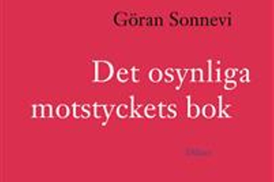 Göran Sonnevis ”Det omöjliga motstyckets bok”