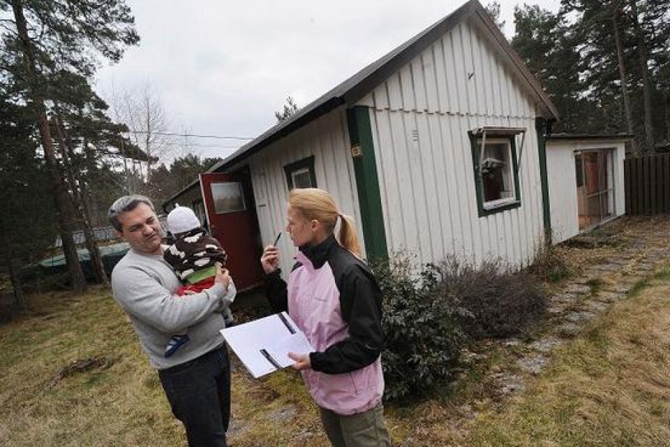 Janet och Alexander Garpéus vill gärna ha ett fritidshus i Yngsjö.