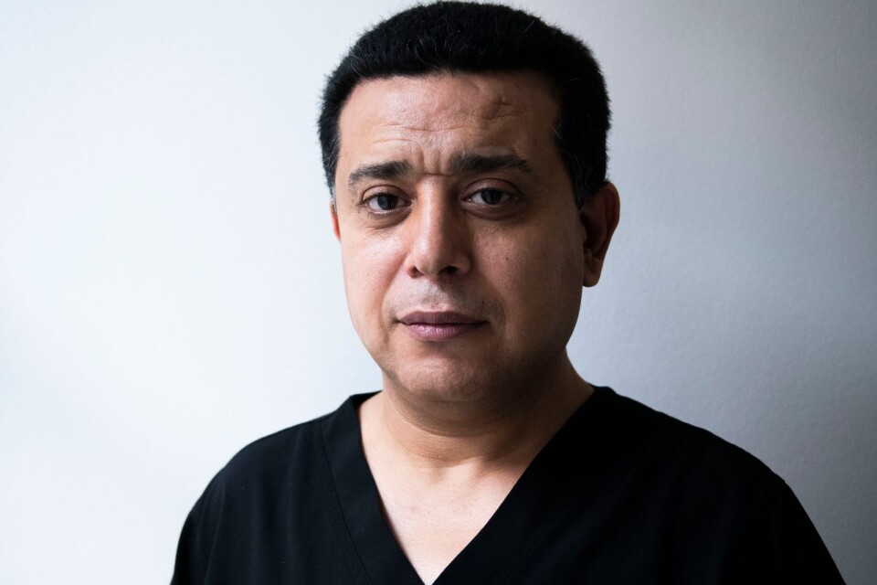 Khaled Mekdad made a promise to himself and then went into isolation.