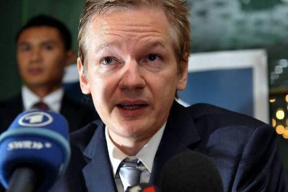 Julian Assange, mannen bakom Wikileaks.