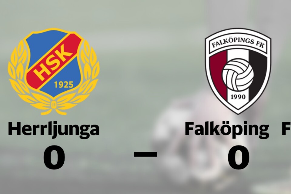 Mållöst mellan Herrljunga och Falköping FK