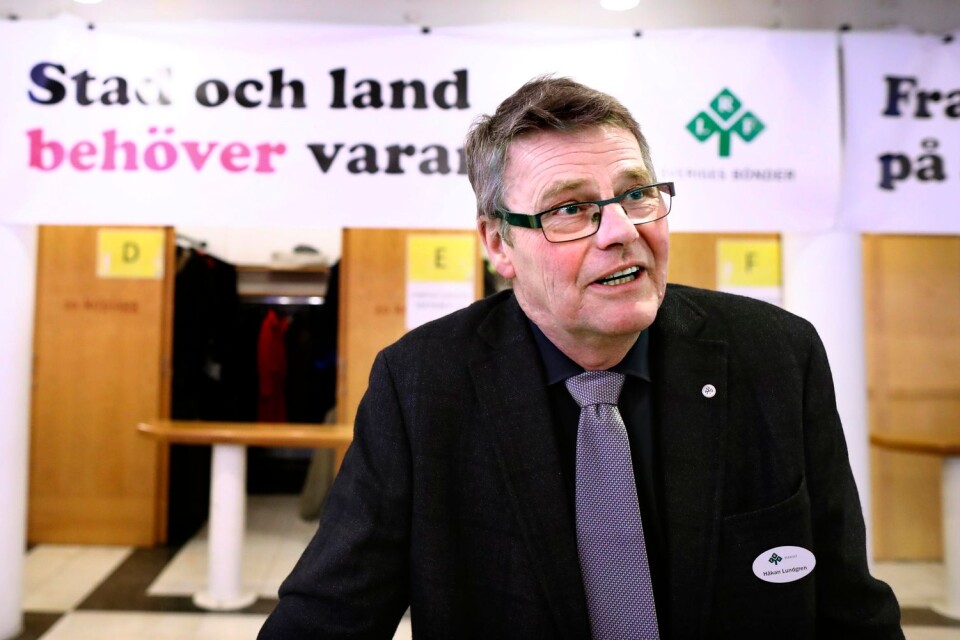 Håkan Lundgren, ordförande LRF Sydost.