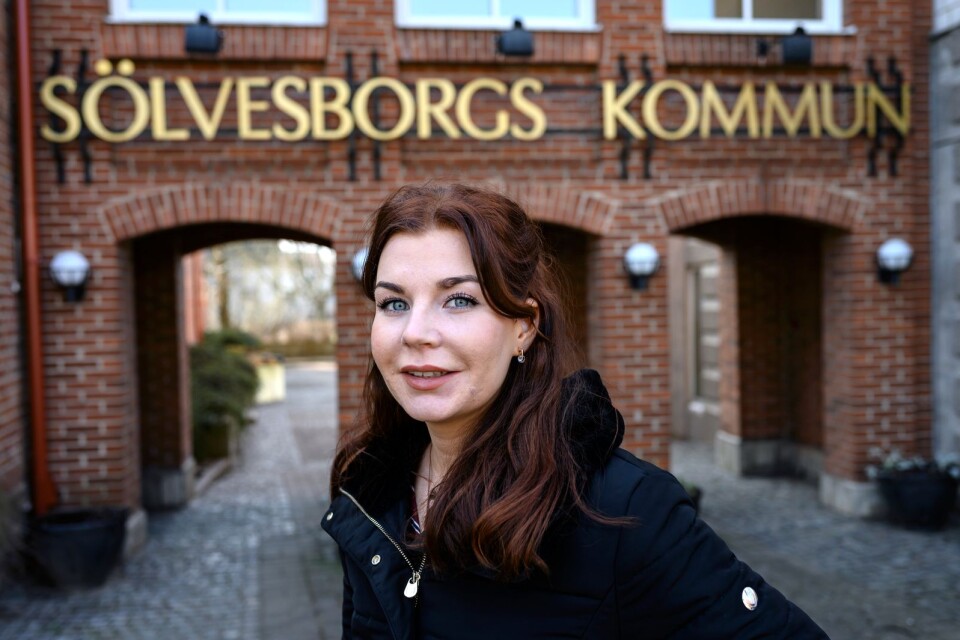 Louise Erixon, kommunstyrelsens ordförande i Sölvesborg.