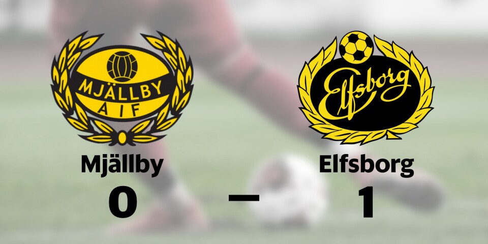 Mjällby föll mot Elfsborg på hemmaplan