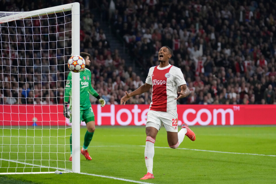 Sebastien Haller är redan uppe i fem gjorda mål i Champions League. Han och Ajax imponerar i gruppspelet.