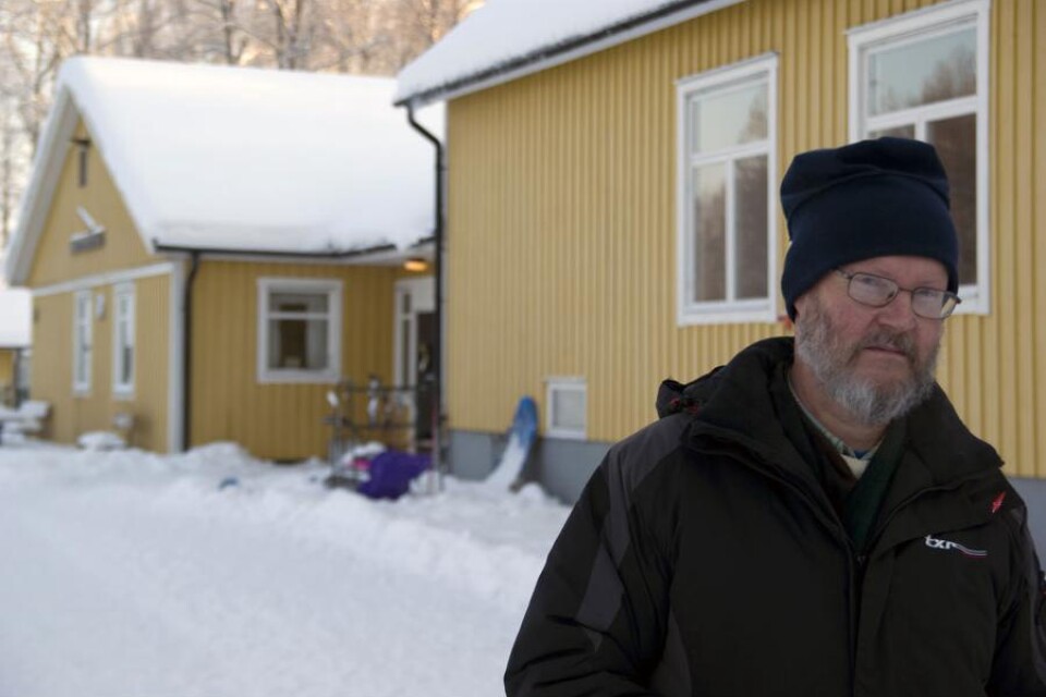 Lars Lundgren, ordförande i Bygdegårdsföreningen Viljan, hoppas att kommunen bidrar med pengar till ombyggnaden.
