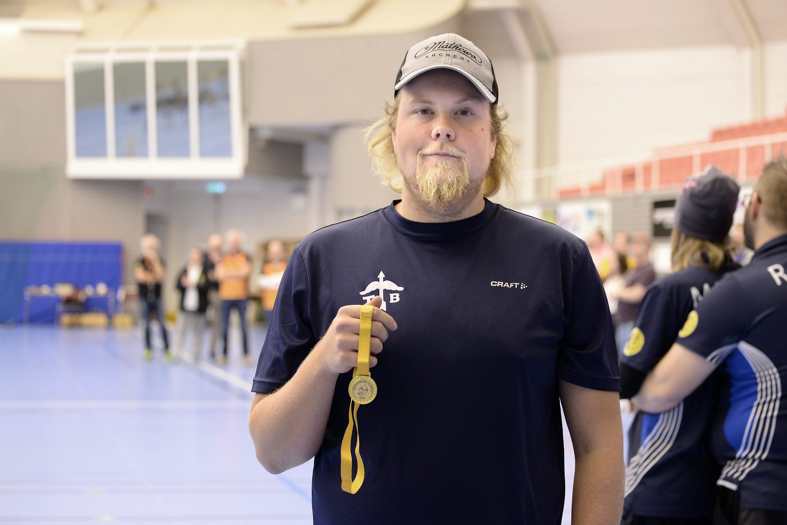 Joakim Limås, Trelleborgs BK, vinnare av herrarnas compoundklass i Hässleholmssläppet 2020. Foto: Marika Höghäll