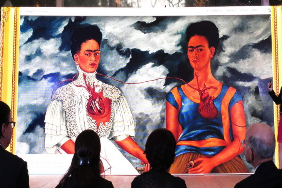 Att uttala sig om konstnären Frida Kahlo väcker starka känslor i Mexiko. Arkivbild.
