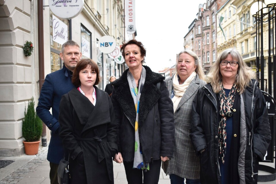 Styrelsen bestående av Marcus Sandekjer, Anna Thordstein, Aline Nysingh, Eva Norling och Monica Petterson.