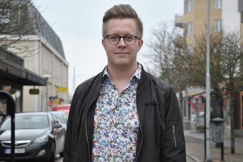 Det är bara Niklas Larsson (C) som syns i Osbypolitiken, anser skribenten.
