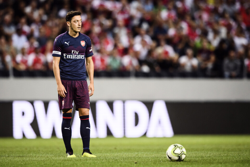 Mesut Özil ser ut att lämna Arsenal för Fenerbahce. Arkivbild.