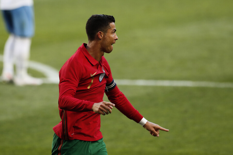 Cristiano Ronaldo var en av målskyttarna i 4–0-segern.