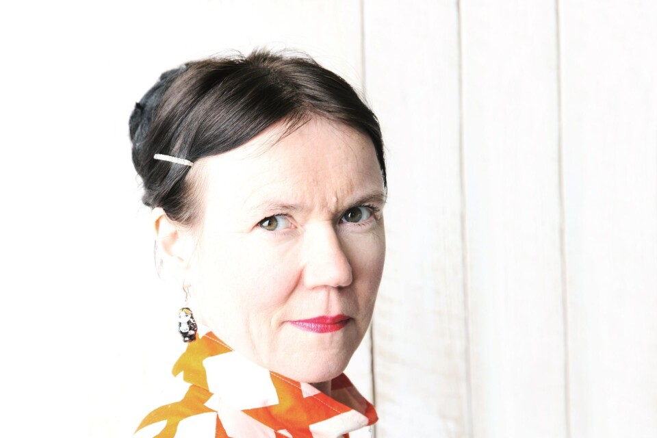 Rosa Liksom är aktuell på svenska med romanen ”Överstinnan”.
