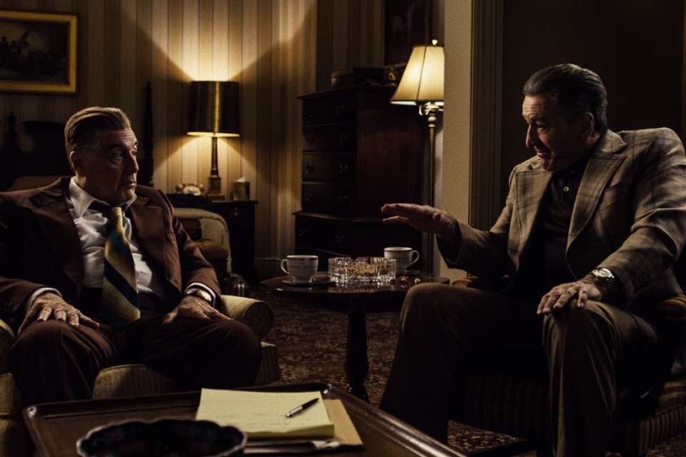 Al Pacino och Robert De Niro i "The Irishman". Pressbild.