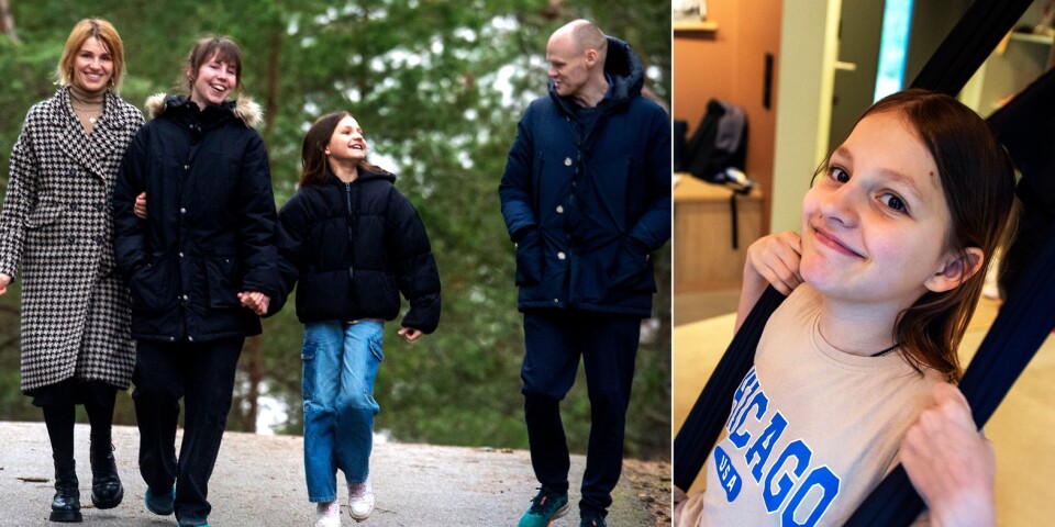 Åhusborna Gustaf och Frida öppnade sitt hem för ukrainare – flyttade ut
