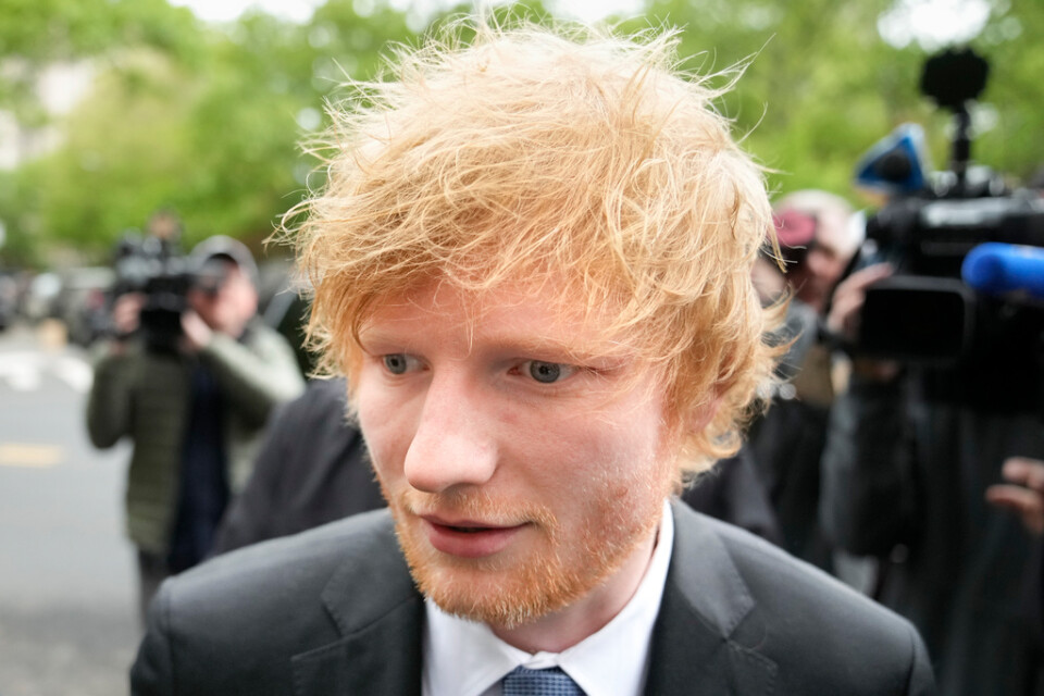 Den brittiske popstjärnan Ed Sheeran frias från plagiatanklagelser.