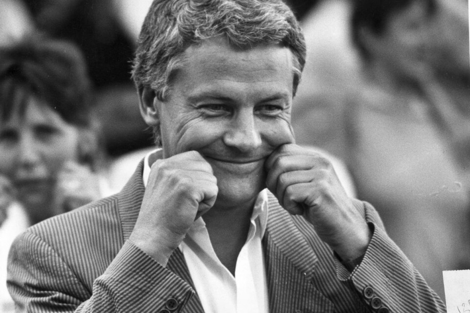 I valet 1985 hade Bengt Westerberg och stora framgångar och ökade från 5,9 procent till 14,2. Även det borgerliga blocket ökade. Trots detta erövrade man inte regeringsmakten – det blev en valförlust. Foto: JAN COLLSIÖÖ