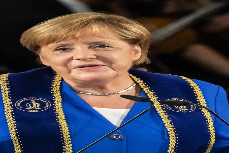 En stor majoritet av de tyska väljarna vill att förbundskansler Angela Merkel sitter kvar till 2021. Arkivbild