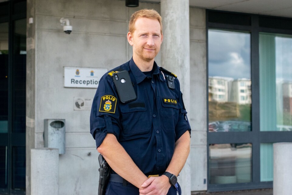 Johan Fagerlund, gruppchef på trafikgruppen i Kalmar.